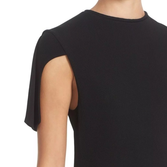 🖤 BRANDON MAXWELL Cap Sleeve Capelet Cape Back 4 - Picture 4 of 6